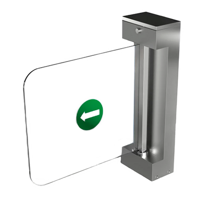 Two-way access turnstile - Individual motorized door - Times, alarms and opening modes - Passage dimensions 900 mm | Wide door - Made of SUS304 stainless steel - Compatible with third party systems