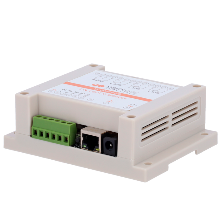 Videologic modulo esterno 4 relè - Connessione IP - 8 uscite relè e 8 ingressi - Solo per HE Guards Lite series