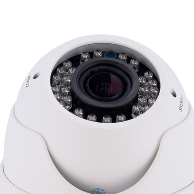 Cámara domo gama ECO 720p - Salida HDCVI - 1,3 Mp PS4100+V20 - Lente 2,8~12 mm - LED IR Alcance 20 m - Resistente al agua IP66