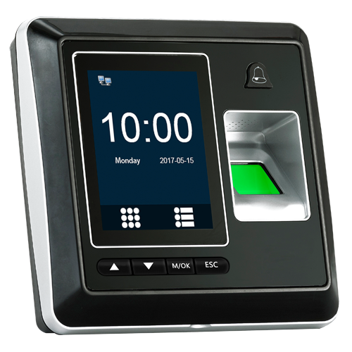 Control de acceso autónomo Hysoon - Huellas dactilares y tarjeta EM - 3.000 registros / 160.000 registros - TCP/IP, RS485 y Wiegand 26 - Controlador integrado - Software eTime gratuito