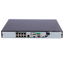 NVR per videocamere IP - 8 CH video / Compressione H.265+ - Risoluzione massima 8.0 Mp - Larghezza di banda 80 Mbps - Uscita HDMI 4K e VGA - Ammette 2 hard disk
