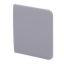Ajax - LightSwitch SideButton - Pannello tattile per interruttore della luce - Compatibile con AJ-LIGHTCORE-1G / -2W - Retroilluminazione a LED - Pannello tattile laterale senza contatto - Colore grigio