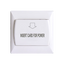 Hotelcard switch - Compatible with any type of card - Position LED - Made in fire resistant PC - Relay output - easy installation
