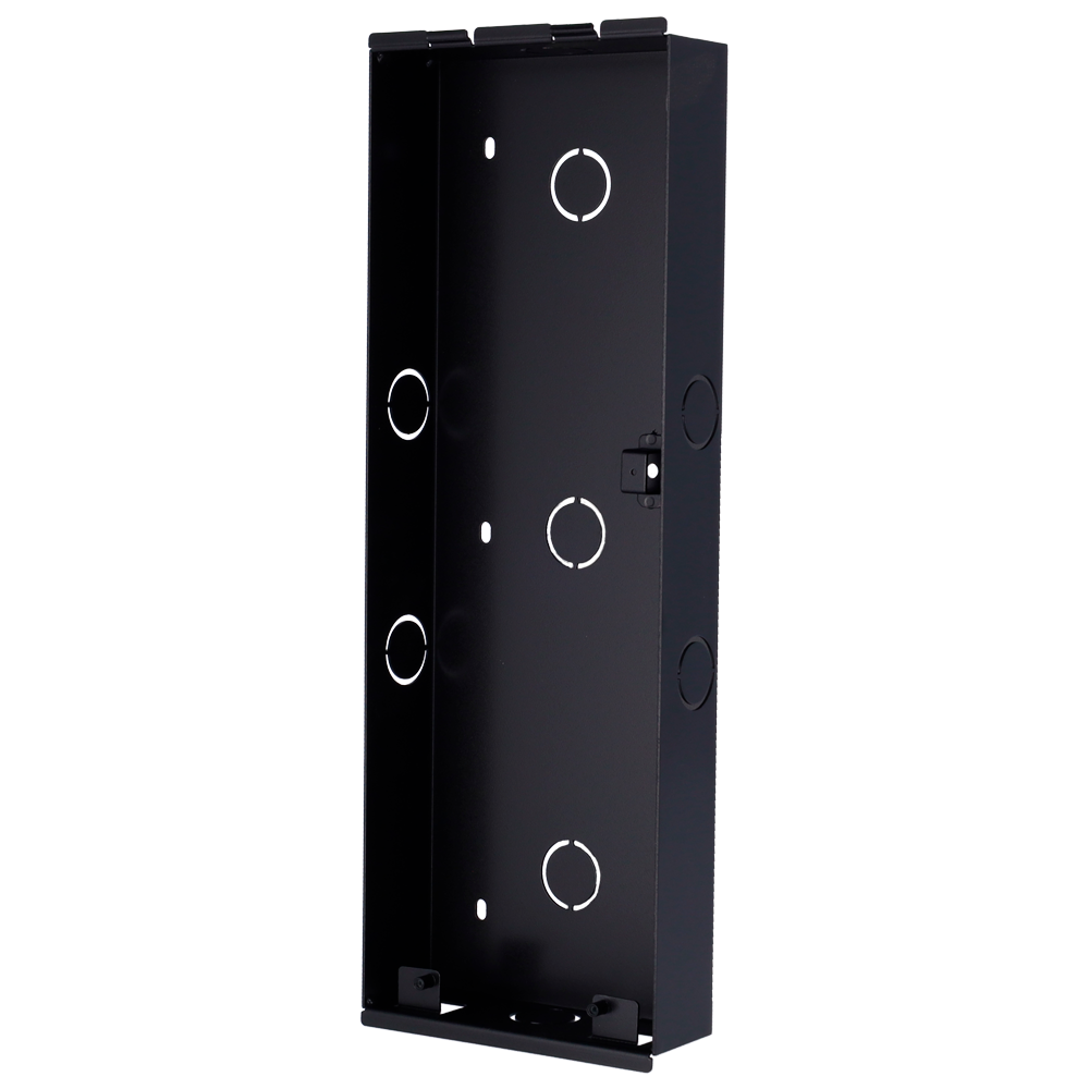 Video intercom support - Specific for Akuvox AK-X915S video intercoms - Dimensions: 334mm (Al) x 119mm (An) x 40mm (Fo) - Made of galvanized steel - Flush mounting - easy installation