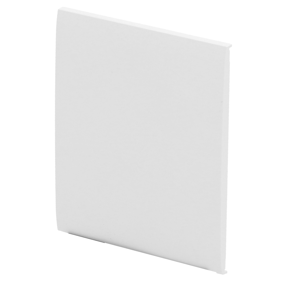 Ajax - LightSwitch CenterButton - Single Switch Touch Panel - Compatible with AJ-LIGHTCORE-1G / -2W - LED Backlight - Contactless Center Touch Panel - White Color