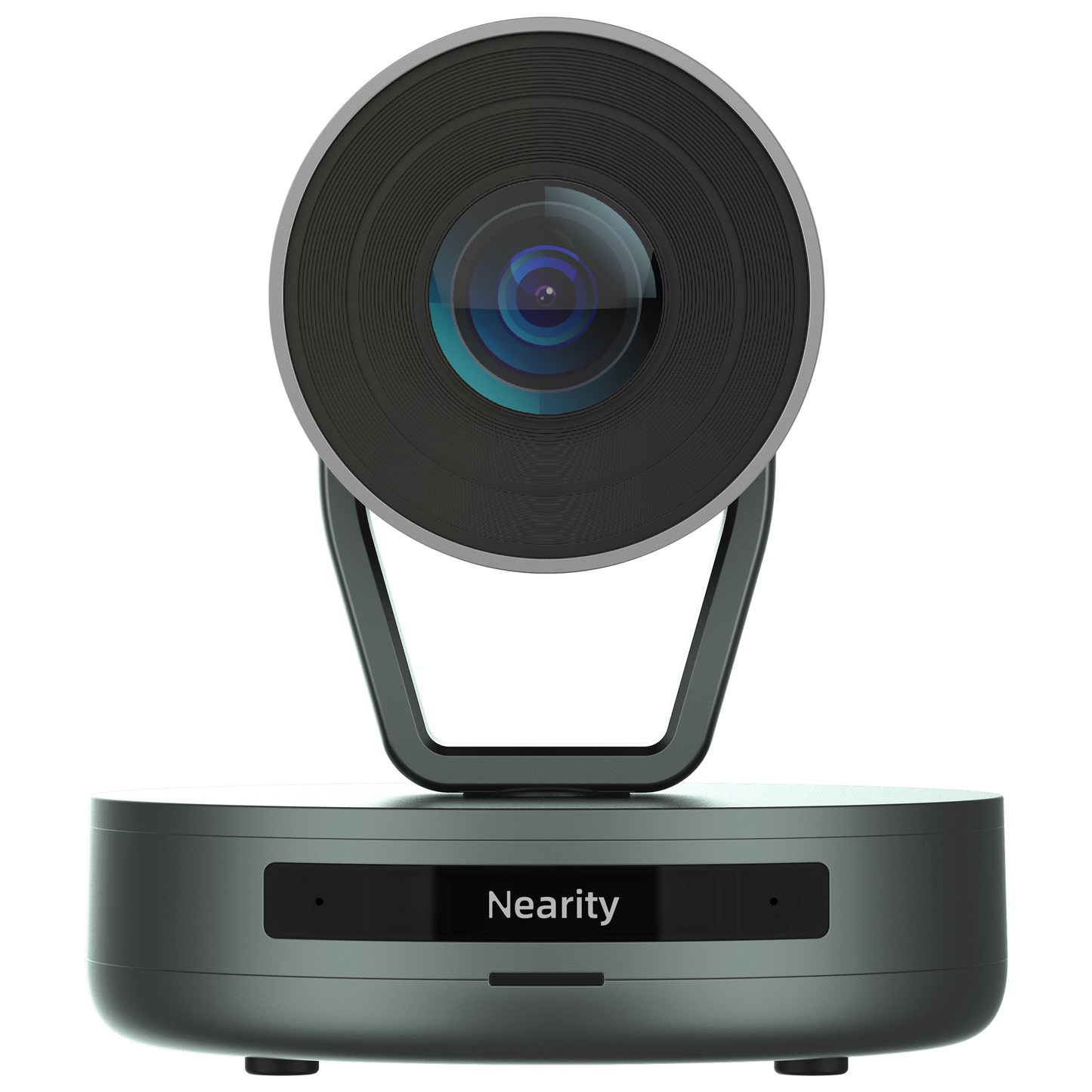 Nearity Telecamera PTZ USB - Risoluzione QHD - Angolo di visione 120° - Zoom 10x - Movimento panoramico 350º - Plug &amp; Play
