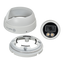 Telecamere Dome Safire Gamma PRO - 5 Mpx high performance CMOS Night Color - Uscita 4 in 1 - Lente 3.6 - White Light, Portata 50 m - Impermeabile IP66