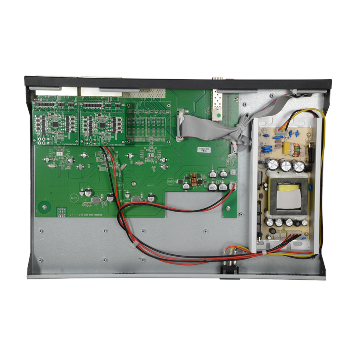 Switch PoE Gigabit - 16 porte PoE + 2 porte SFP - Velocità 10/100/1000 Mbps - Potenza 30 W per porta - Potenza massima totale 250 W - Standard IEEE802.3af (PoE) / a (PoE+)