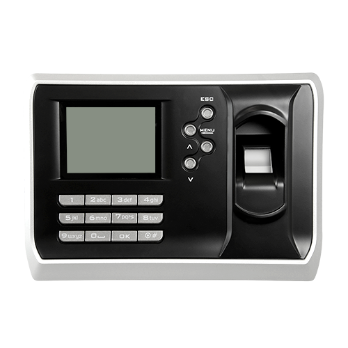 Control de asistencia Hysoon - Huellas dactilares, tarjeta EM y teclado - 2000 registros / 160 000 registros - TCP/IP, WiFi, Wiegand, USB Flash, pantalla a color de 2,8" - Modo de control de asistencia - Software gratuito eTime