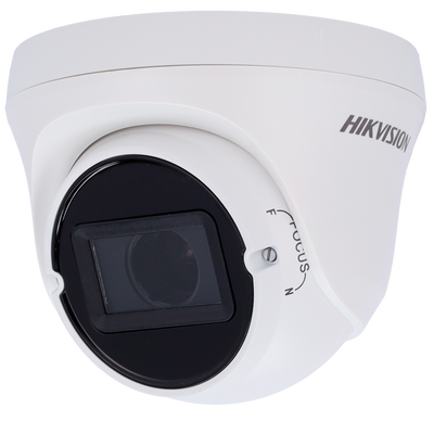 Hikvision
 - Telecamera Turret HDTVI Gamma Value
 - Risoluzione 1080P (1920x1080) - Obiettivo varifocale 2.7~13.5 mm - Smart IR portata 40 m | Waterproof IP67
 - Alimentazione tramite cavo coassiale PoC.at
