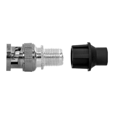 Conector BNC Macho - Sencillo - Rápido - Reutilizable - Reciclable - Compatibilidad universal con Microcoaxial y RG59