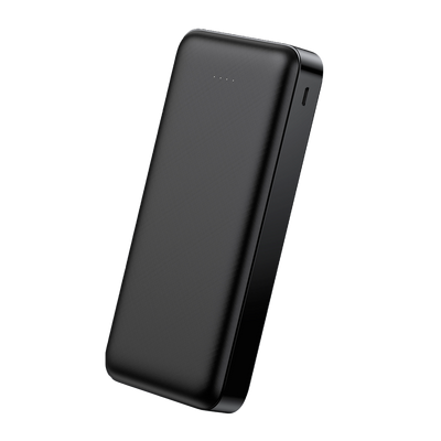 VEGER - Ultra thin power bank - 20000mAh (74Wh) capacity - Power IQ fast charging - Micros USB, USB-C inputs, 2 USB-A outputs - 4 charging LEDs