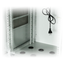 Armadio rack a parete - Fino a 9U rack da 19" - Fino a 100 Kg di carico - Con griglie di ventilazione e passacavi - Grado di protezione IP65 - 8 Ingressi per cablaggio