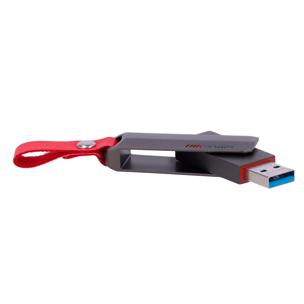 Pendrive USB Hikvision - Capacità 64 GB - Interfaccia USB Tipo C 3.2 - Velocità massima di lettura/scrittura 120/45 MB/s - Design robusto, resistente e durevole
