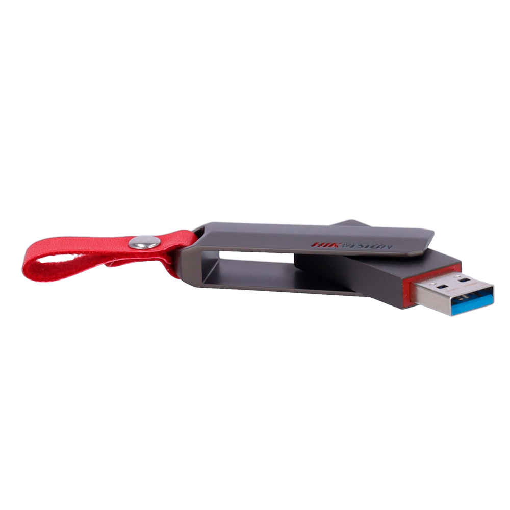 Pendrive USB Hikvision - Capacità 128 GB - Interfaccia USB Tipo C 3.2 - Velocità massima di lettura/scrittura 120/45 MB/s - Design robusto, resistente e durevole