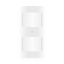 PIR anti animal detector - Wireless - Internal antenna - Low battery LED indicator - Detection range 8 m / 110º - Power supply 2 AA 1.5 V LR6 batteries