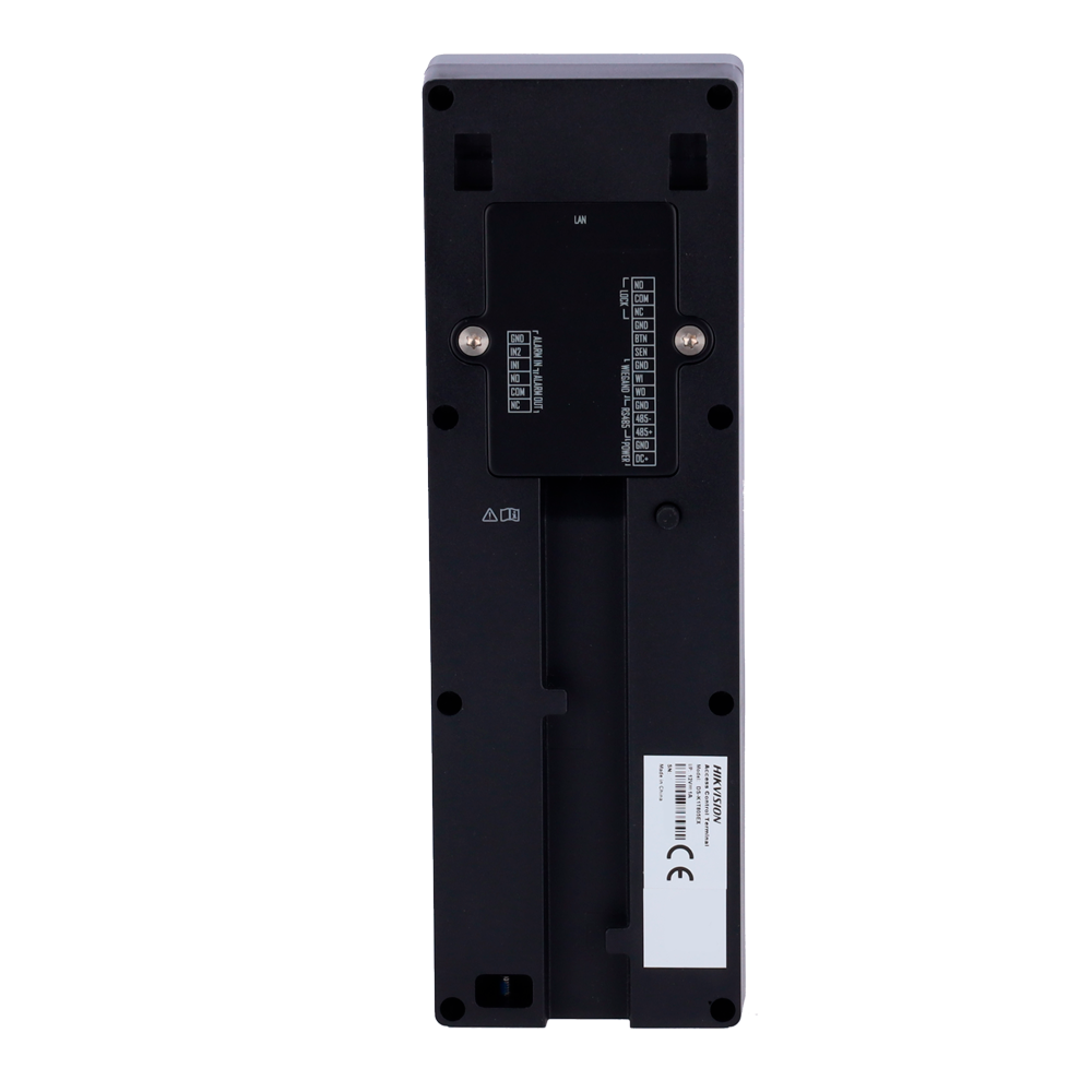 Control de acceso - Tarjeta MF y PIN - 10.000 usuarios | 100.000 registros - TCP/IP, RS485 y Wiegand | IP65 e IK08 - Control integrado (sensor, pulsador y relé) - iVMS-4200 | Hik-Conectar