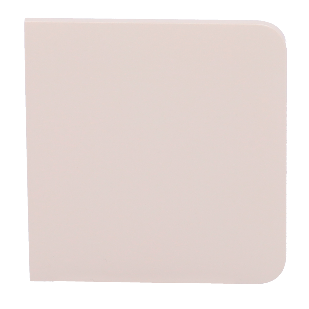 Ajax - LightSwitch SideButton - Pannello tattile per interruttore della luce - Compatibile con AJ-LIGHTCORE-1G / -2W - Retroilluminazione a LED - Pannello tattile laterale senza contatto - Colore avorio