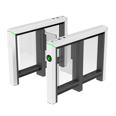 Puerta de acceso bidireccional - Puerta con barrera acrílica plegable - Puertas, alarmas y métodos de apertura - 650 mm de altura | 10.000.000 de ciclos - Fabricado en arce SPCC - Compatible con sistemas de terceros