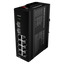 Switch PoE White Label - Montaggio su guida DIN - 8 Porte Gigabit + 2 SFP Gigabit - 90W porte 1 e 2 / 30W porta 3-8 / Massimo 240W - IEEE802.3af/at/bt | PoE/PoE+/Hi-PoE - VLAN/STP/RSTP/MSTP/ERPS/SNMP/ACL - Static LAG/IGMP Snooping/DHCP Snoop/802.1x