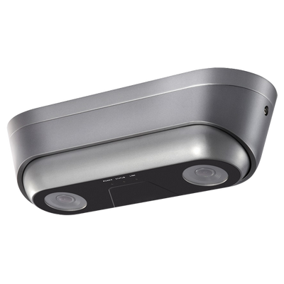Conta persone IP Safire - Ottica 4 mm - Statistiche di entrata, uscita e transito - Rapporti giornalieri, mensili e annuali - Allarmi | PoE (IEEE802.3af) - Adatto per installazione all'esterno