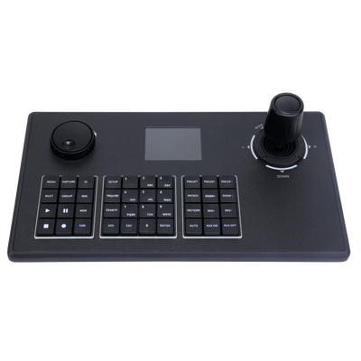 Tastiera IP Safire Smart - Doppia interfaccia: diretto o rete - Schermo LCD TFT - Rete per IP con conettore RJ45 - Joystick 4 assi - Cattura delle immagini in locale per USB