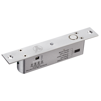 Cerradura de seguridad electromecánica - Modo apertura Fail Safe (NC) - Fuerza de retención 1000 Kg - Sensor estado puerta - Cierre automático programable - Fabricado en aluminio