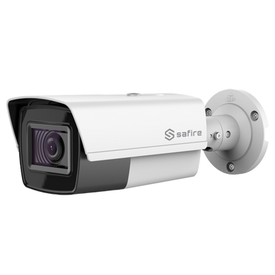 Safire PRO Range Bullet Camera - 2 Mpx high performance Starlight CMOS - 2.7~13.5 mm Autofocus Motorized Lens - Smart IR Matrix, Distance 70 m - WDR (120 dB) | 3D DNR - IP67 waterproof