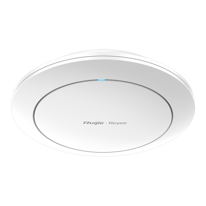 Reyee - AP Omnidireccional Wi-Fi 6 - Frecuencia 2.4 y 5 GHz / 160MHz Ancho de Canal - Soporta 802.11a/b/g/n/ac/ax - Rendimiento Wi-Fi hasta 3000 Mbps - Antenas MU-MIMO 2x2 en 2.4GHz, 2x2 en 5GHz