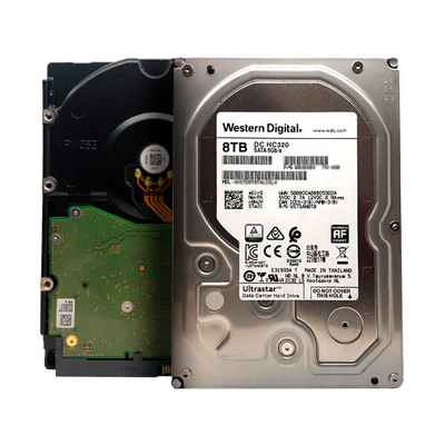 Disco duro Western Digital - Capacidad 8 TB - Interfaz SATA III  6 Gb/s - Modelo HUS728T8TALE6L4  - Diseñado para 24/7/365 - Para servidores de gran capacidad