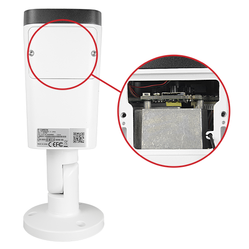 Telecamera IP 4Mpx ULTRA - 1/3” Progressive CMOS - Compressione H.265+ / H.265 / H.264+ / H.264 - Lente motorizzata varifocale 2.7~13.5 mm | WDR - Audio y Alarmas| IR LEDs portata 60 m - Impermeabile IP67