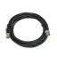 Prepared coaxial cable - BNC male to BNC female - RG59 coaxial - Length 2 m - Black color - Robust construction