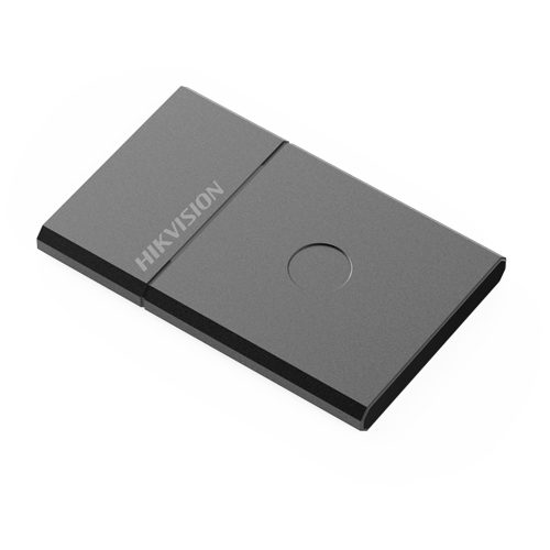 Hikvision SSD 1.8" portable hard disk - Power and lightness in a small format - 500GB capacity - USB 3.2 Gen2 Type C interface - Transfer speed up to 1060 MB/s - Maximum security with fingerprint encryption - Waterproof I
