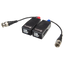Passive Twisted Pair Transmitter - 4N1 (HDTVI / HDCVI / AHD / CVBS) - 1 Video Channel - Passive, 2 Pin Connector - Distance: 190 ~ 440m - 2 Units