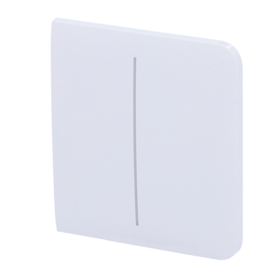 Ajax - LightSwitch SideButton - Touch panel for double light switch - Compatible with AJ-LIGHTCORE-2G - LED backlight - Touchless side panel - White color