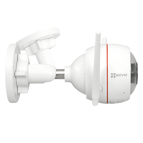 2 x Ezviz Wifi cameras - 2 Megapixel - 2.8mm lens / IR 30 - Two-way audio - Deterrent siren and flash - Suitable for outdoor use IP65