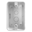 Caja de conexiones - Montaje en superficie - Compatible con lectores ZK-FR1500A-WP-EM(-MF) - - - Fabricada en ABS - Color blanco - Fácil instalación