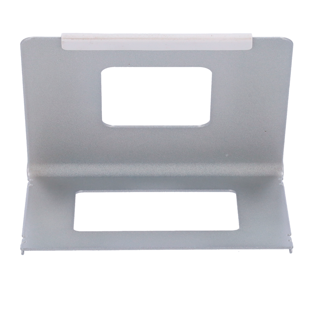 Table support - Specific for video intercoms - Compatible with Hikvision monitors - Connection holes - 89 (I) x 97 (W) x 77 (L) mm - Manufactured in SECC