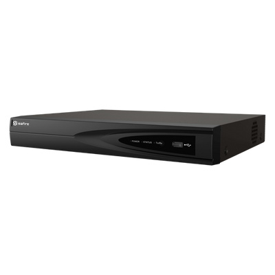 Safire 5n1 Video Recorder - 16 CH HDTVI / HDCVI / AHD / CVBS / 18 IP - H.265 Pro+ - 1 CH Facial Recognition - 4 CH Artificial Intelligence - Admits 1 hard disk