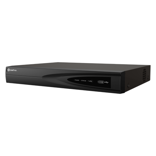 Videograbador Safire 5n1 - 16 CH HDTVI / HDCVI / AHD / CVBS / 18 IP - H.265 Pro+ - 1 CH Reconocimiento facial - 4 CH Inteligencia Artificial - Permite 1 disco duro