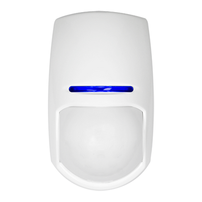 Rilevatore PIR - Adatto per uso interno - 1 Sensore Infrarossi Dual - Cablato - Rango di rilevamento 15 m - Certificato Grado 2