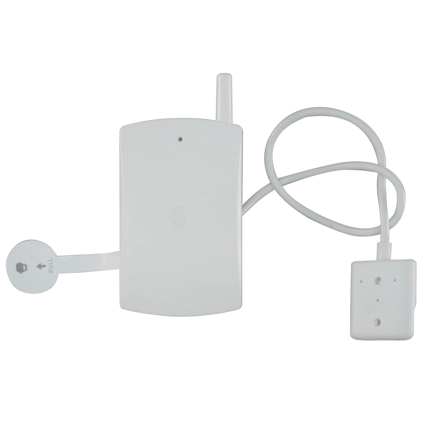 Rilevatore di inondazione - Wireless - Antenna esterna - Indicatore LED batteria scarica - sonda indipendente Wired - Alimentazione 2 batterie AAA 1.5 V LR03