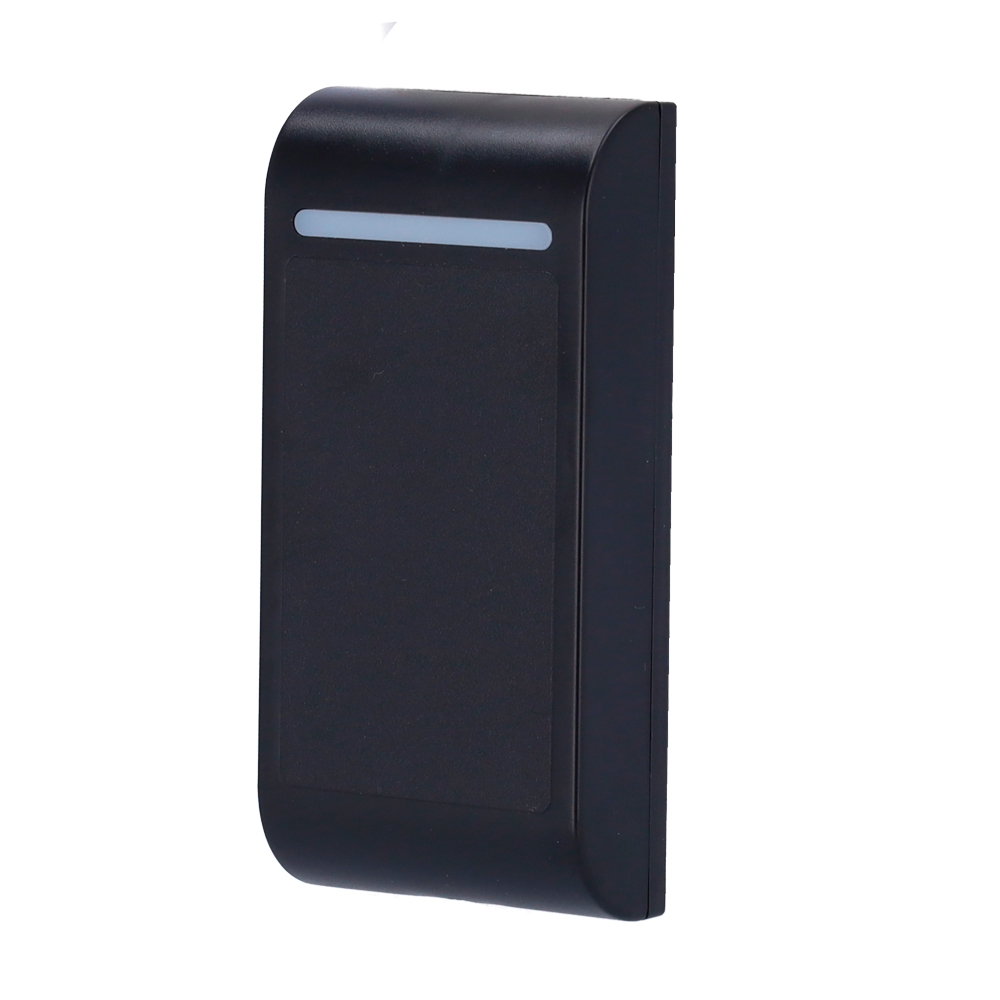 Standalone access control - Access via MF card - Relay, alarm and buzzer output - Wiegand 26 - Time control - Suitable for indoors