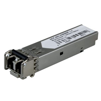 Modulo Transceiver SFP - TRx 850 nm - Fibra multimodale - Connettore LC duplex - Massimo 550 m - 1.25Gb/s - 1000Base-SX