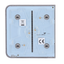 Ajax - LightSwitch SideButton - Pannello tattile per interruttore della luce - Compatibile con AJ-LIGHTCORE-1G / -2W - Retroilluminazione a LED - Pannello tattile laterale senza contatto - Colore grigio
