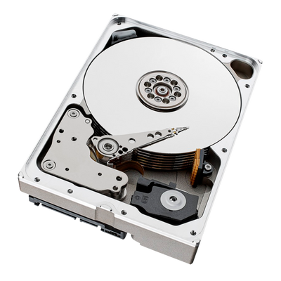 Seagate Skyhawk Hard Drive - 10 TB Capacity - SATA 6 Gb/s Interface - Up to 32 Artificial Intelligence Transmissions - Model ST10000VE0008 - Special for Network Video Recorder (NVR)
