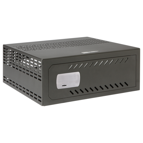 Cassaforte per DVR - Specifica per TVCC - Per DVR da 1,5/2U rack - Serratura meccanica - Con ventilazione e passacavi - Qualità e resistenza
