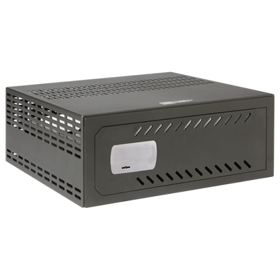 Cassaforte per DVR - Specifica per TVCC - Per DVR da 1,5/2U rack - Serratura meccanica - Con ventilazione e passacavi - Qualità e resistenza