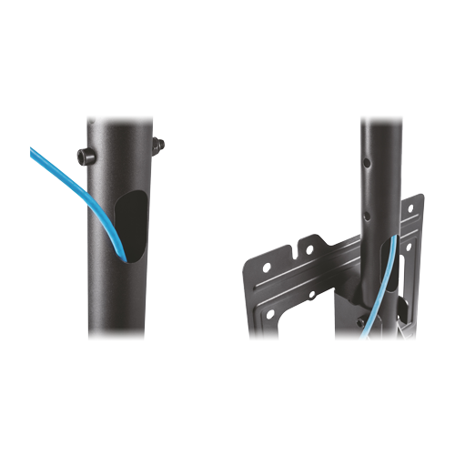VESA Monitor Mount - For ceiling or inclined surfaces - Base/stand tilt and rotate - Extendable from 720 mm and 1590 mm - Load resistance 50 Kg - Screens 23"~43" aprox.