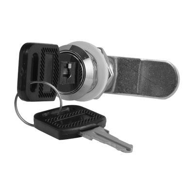 Side lock for rack - Metallic - Includes 2 keys